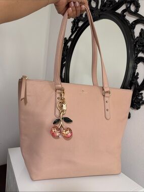 kate spade Blush Pink Leather Tote Bag 🎀🎀🎀🥰